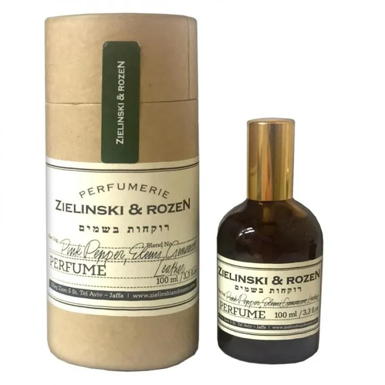 Zielinski & Rozen Pink pepper, elemi, cinnamon, leather